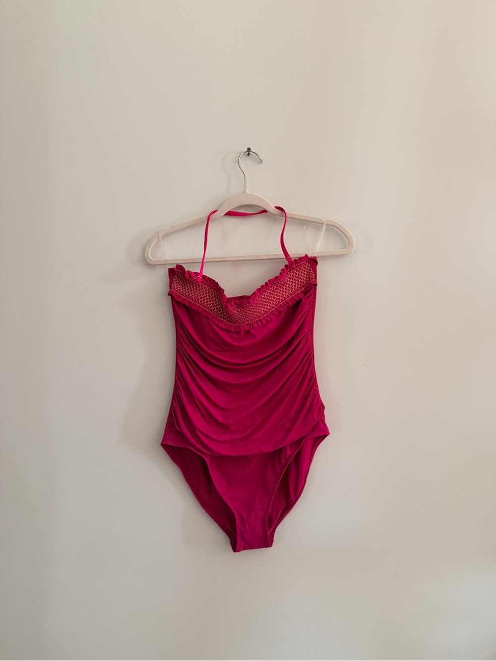 Bleu Rod Beattie Smock It to Ya Strapless One-Piece Swimsuit Size 12 - Picture 3 of 6